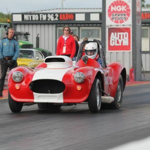 GK at Santa Pod with Cobra